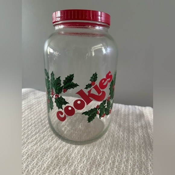 Anchor Hocking Other - Christmas Cookie Jar